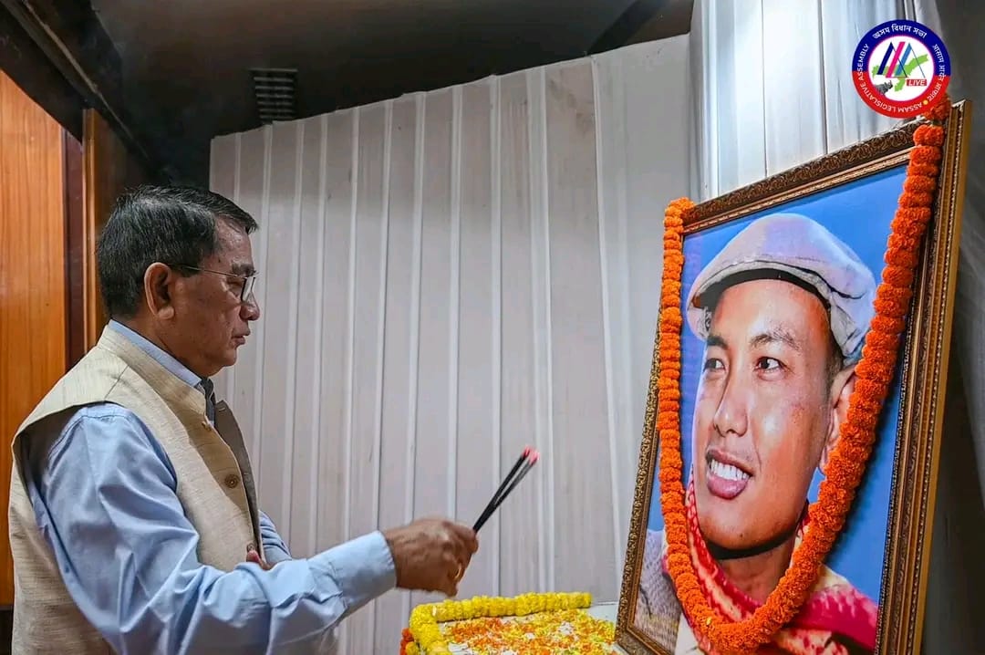 At the Assam Legislative Assembly Secretariat today, Bodofa Upendra Na...